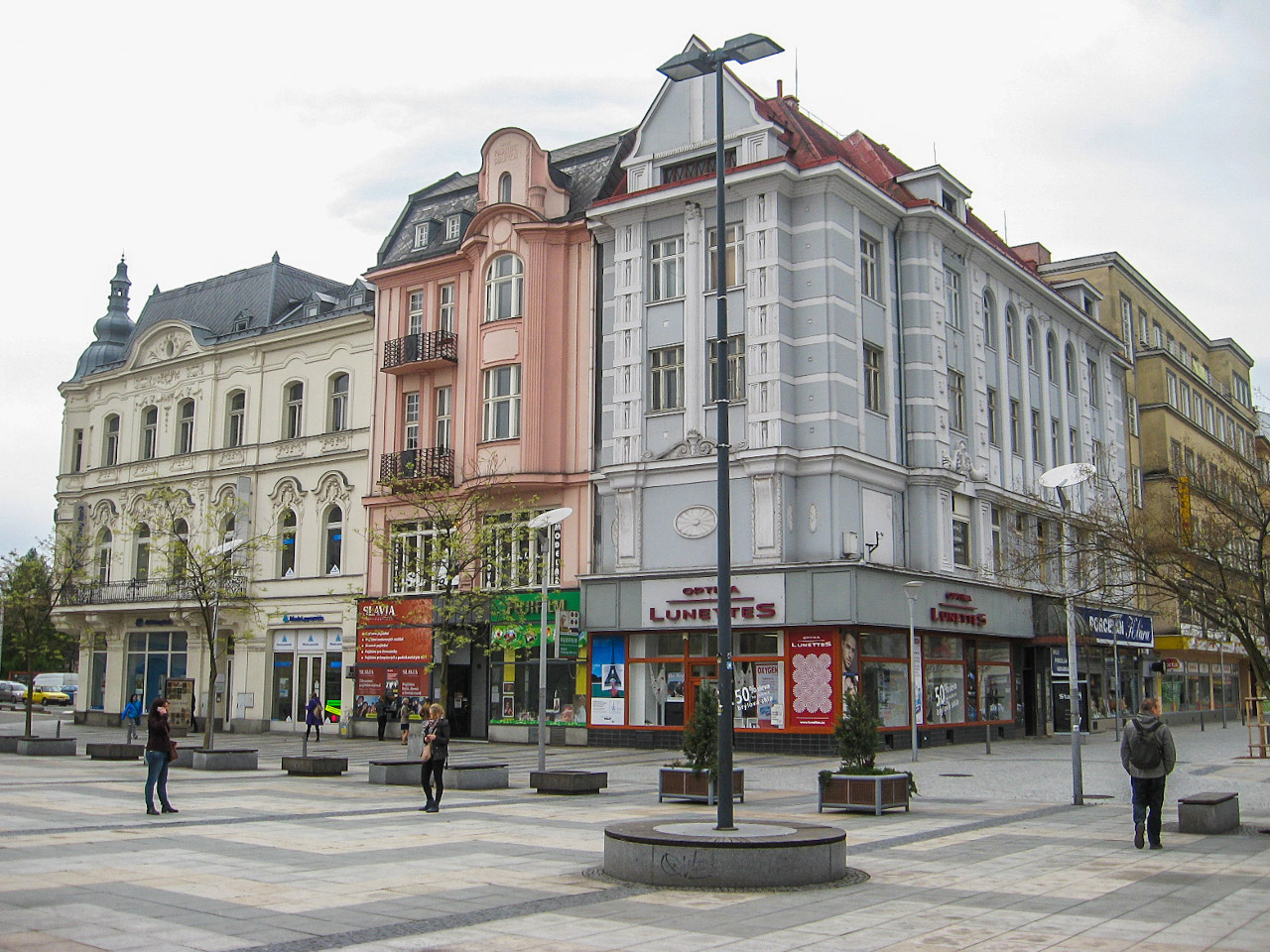 Острава, Velká, 2 / Masarykovo náměstí, 33; Masarykovo náměstí, 31; 28. řijna, 23 / Masarykovo náměstí, 30