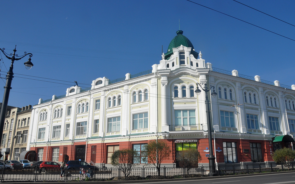 Омск, Улица Ленина, 12 / Улица Карла Либкнехта, 5