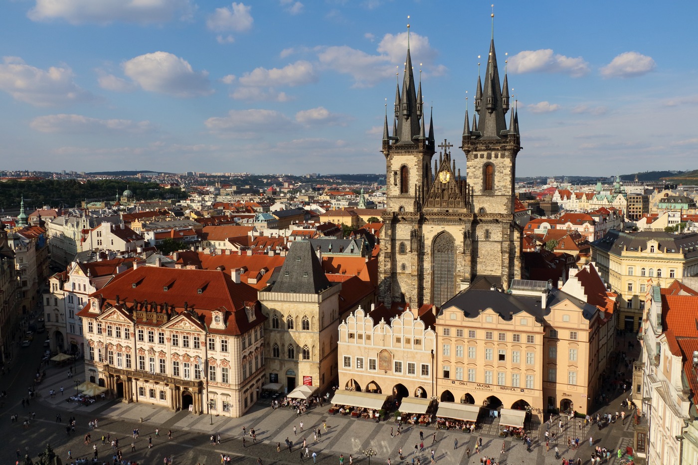 Прага, Celetná, 5a; Staroměstské náměstí, 14 / Týnská, 2; Staroměstské náměstí, 15; Staroměstské náměstí, 12