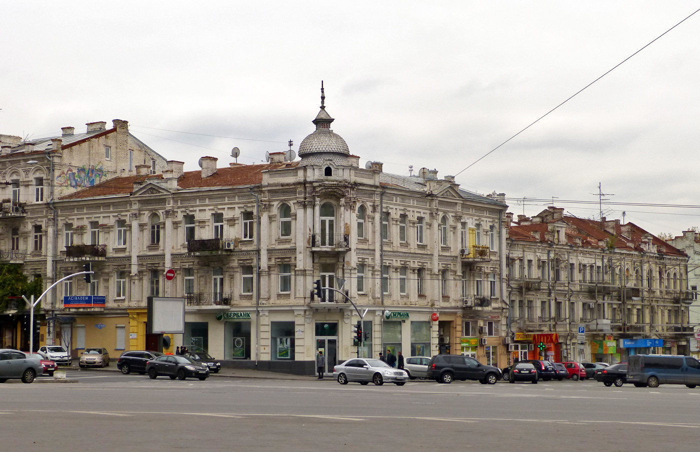 Киев, Улица Саксаганского, 147 / Старовокзальная улица, 5; Старовокзальная улица, 9А; Старовокзальная улица, 7А