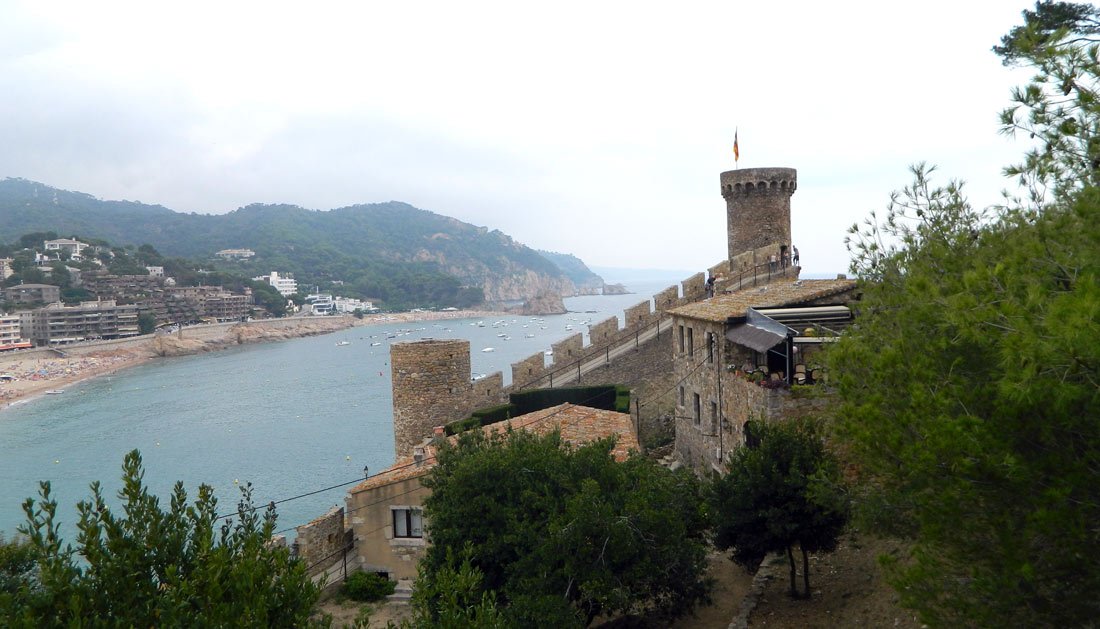 Тосса-де-Мар, Passeig de Vila Vella