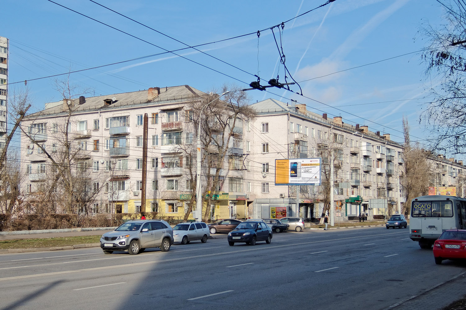 Воронеж, Ленинский проспект, 3 (подъезды 5-6); Ленинский проспект, 3 (подъезды 1-4)