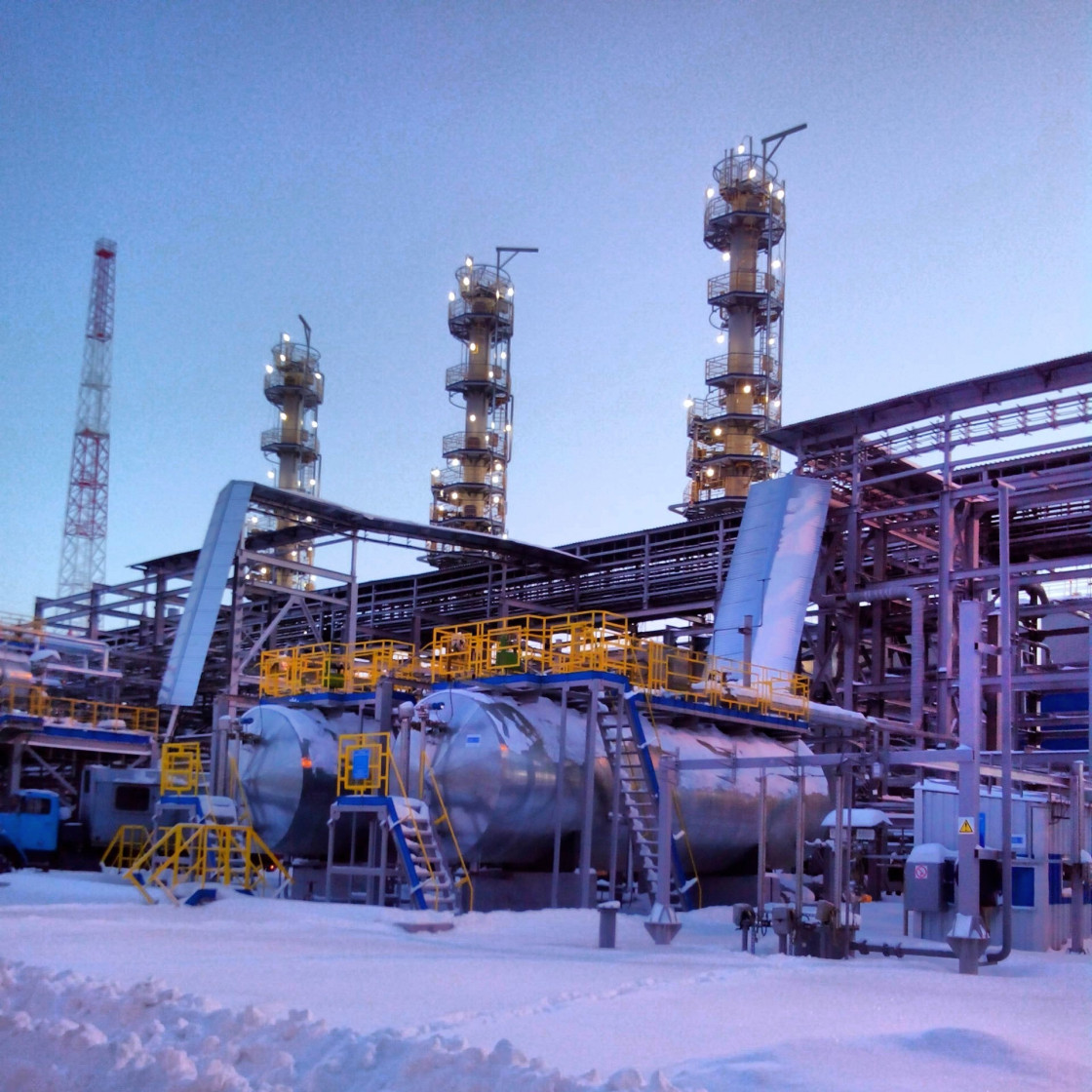 Ноглики, Киринское ГКМ, газоочистительный завод