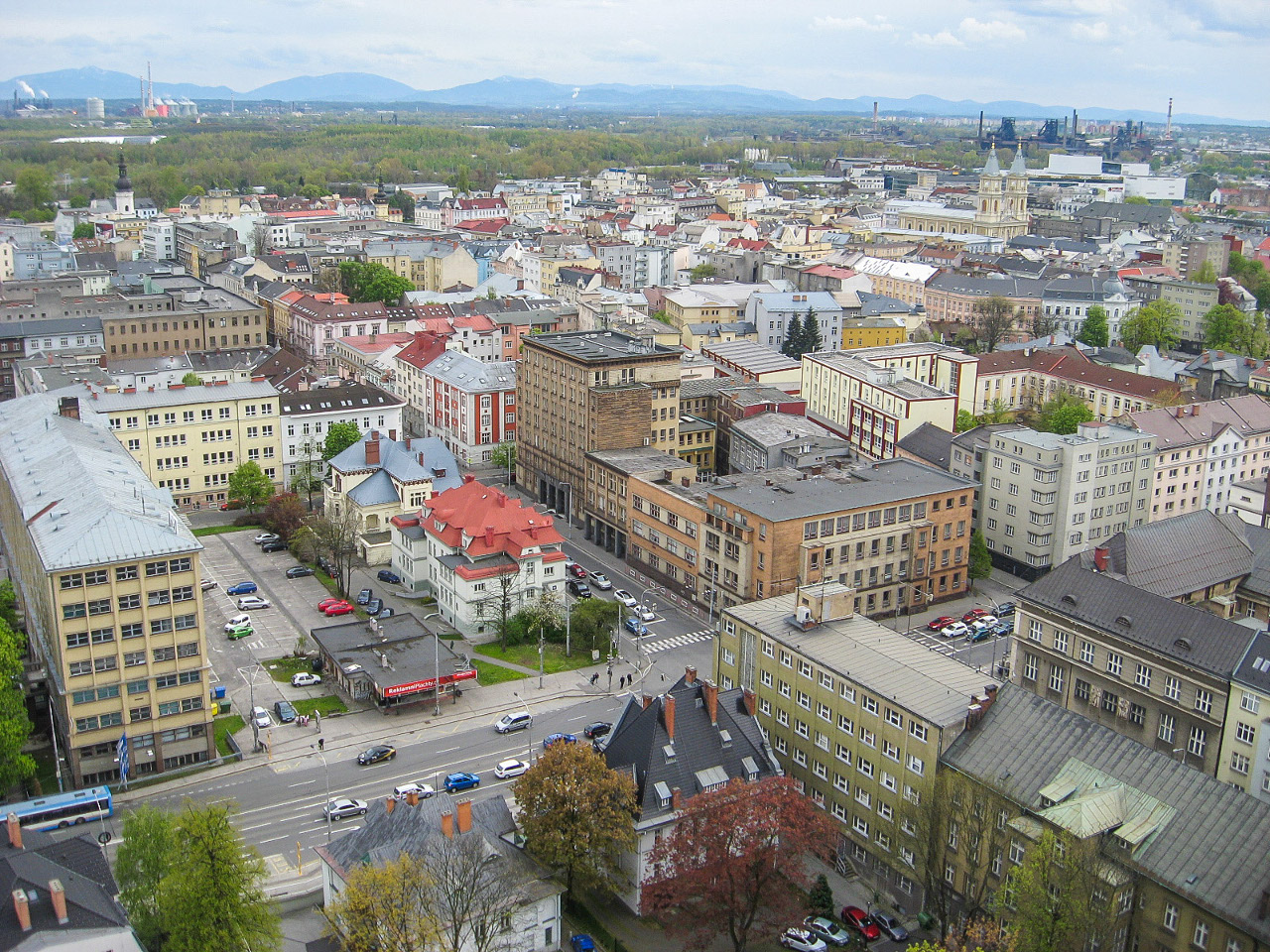 Острава, Sokolská třída, 28; Sokolská třída, 26a; Sokolská třída, 33; Sokolská třída, 35 / Českobratrská, 3; Českobratrská, 1*; Českobratrská, 5