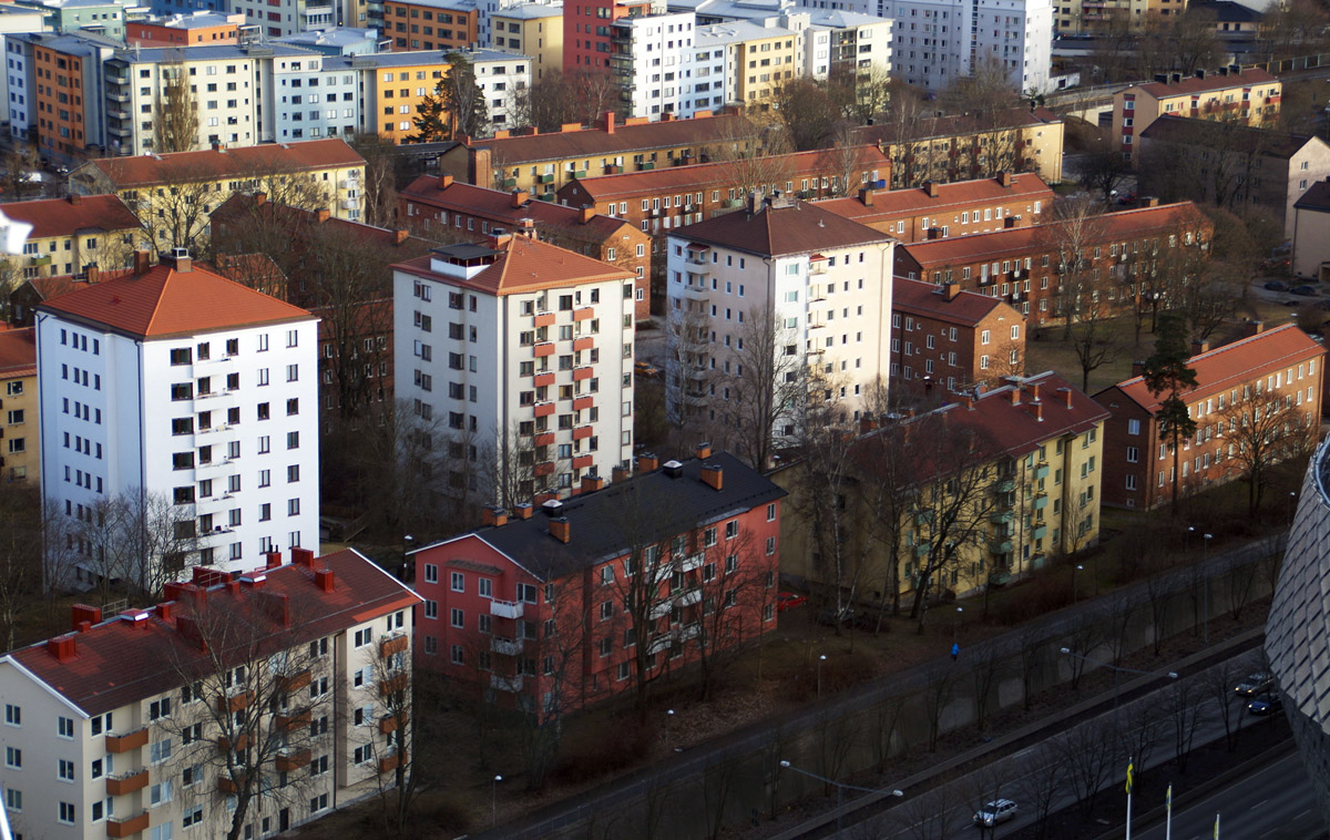 Стокгольм, Pastellvägen, 13; Pastellvägen, 14; Pastellvägen, 15; Pastellvägen, 17; Pastellvägen, 18; Pastellvägen, 20; Pastellvägen, 28; Pastellvägen, 34; Artistvägen, 6; Skärmarbrinksvägen, 24