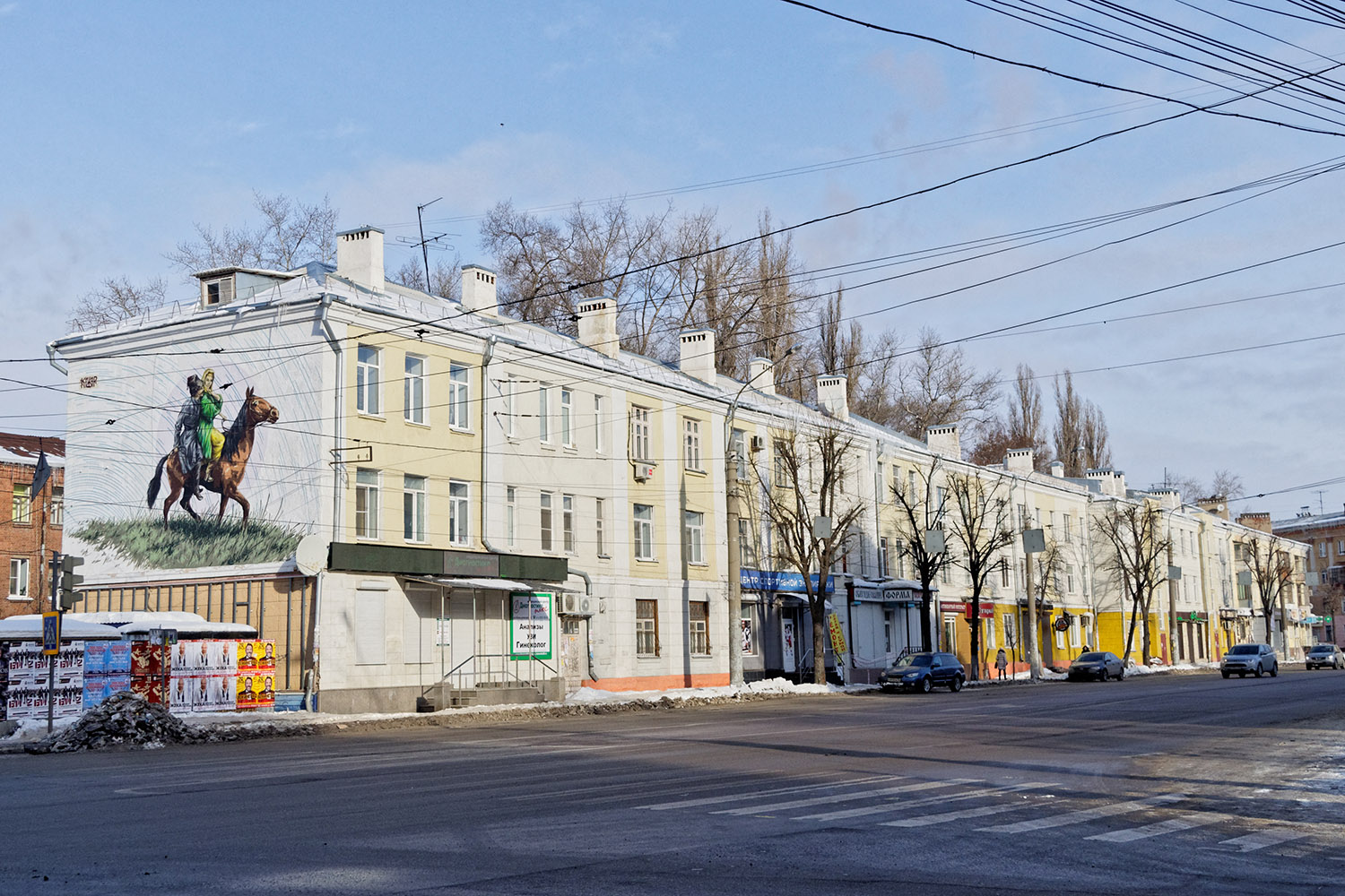 Woroneż, Кольцовская улица, 10; Кольцовская улица, 8; Кольцовская улица, 6