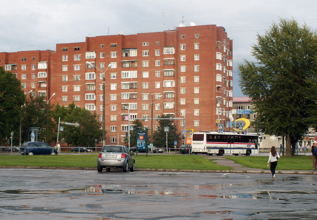 Нарва, Tallinna maantee, 33. Нарва — Схематический план планирования городской площади