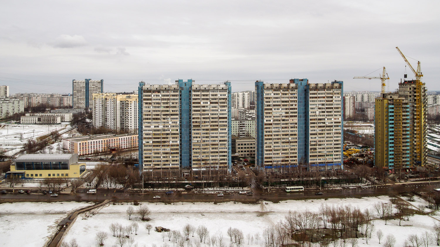 Москва, Ясногорская улица, 19; Голубинская улица, 23 корп. 3; Ясногорская улица, 21 корп. 1; Ясногорская улица, 21 корп. 2; Ясногорская улица, 21 корп. 3
