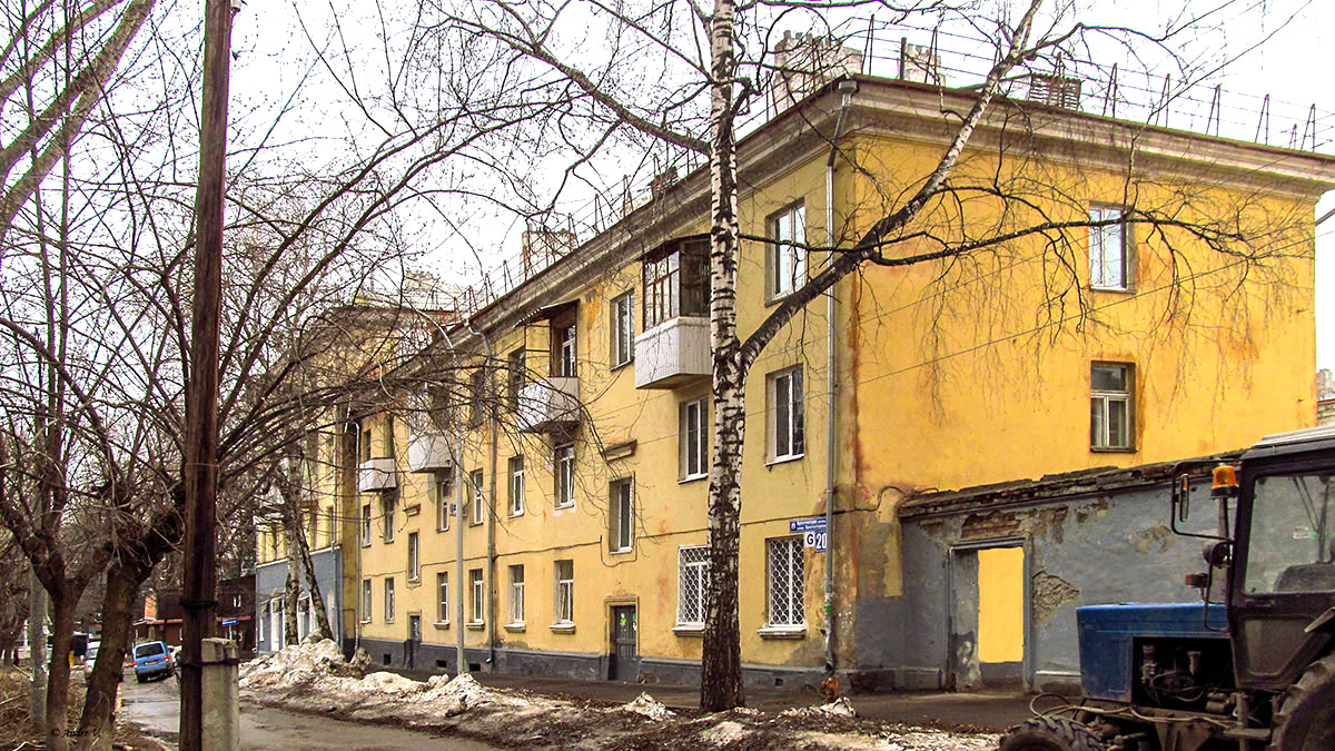 Ufa, Архитектурная улица, 20 / Улица Победы, 17