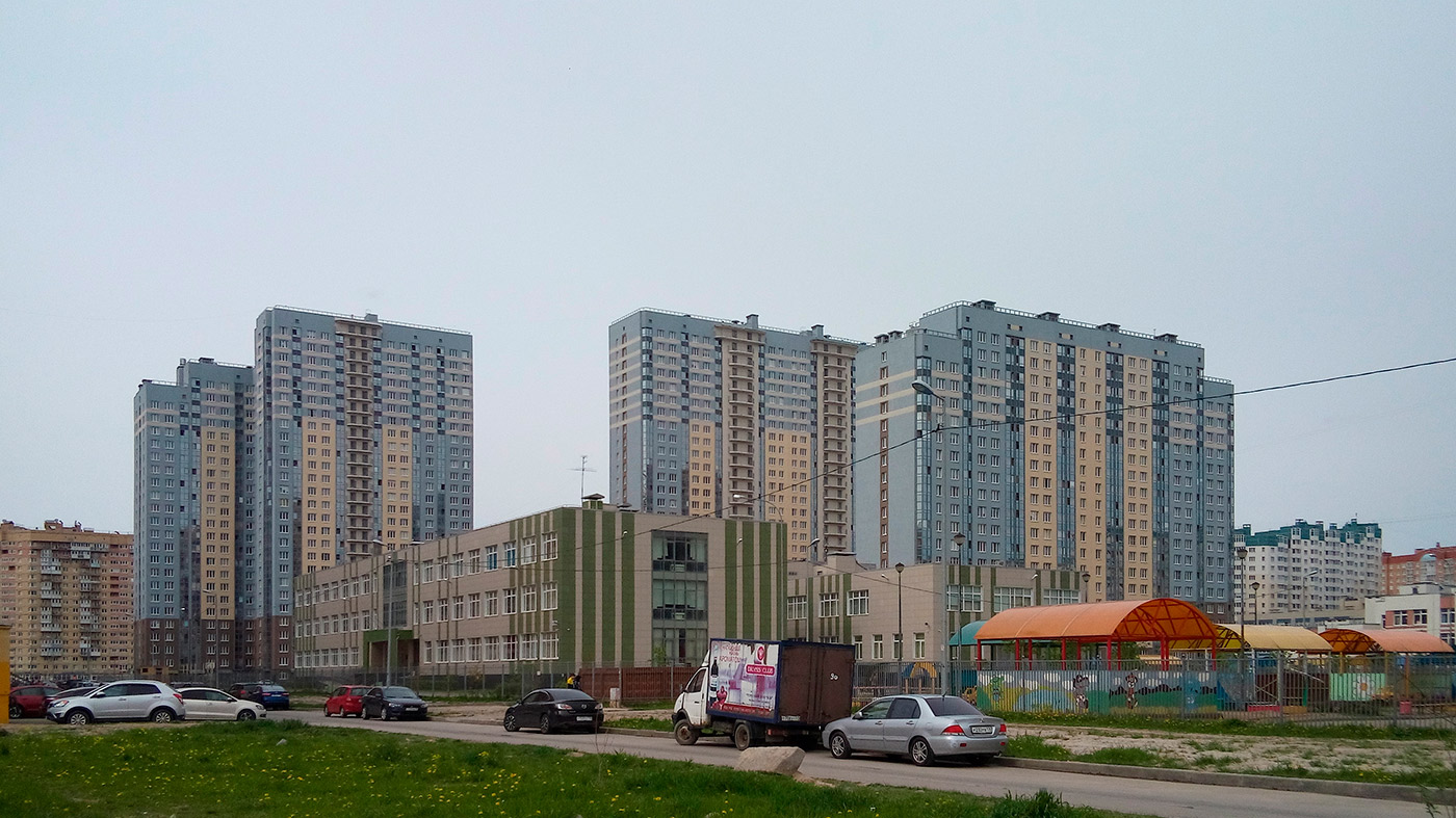 Санкт-Петербург, Туристская улица, 23 корп. 1; Туристская улица, 23 корп. 2; Туристская улица, 23 корп. 4; Улица Оптиков, 35 корп. 2