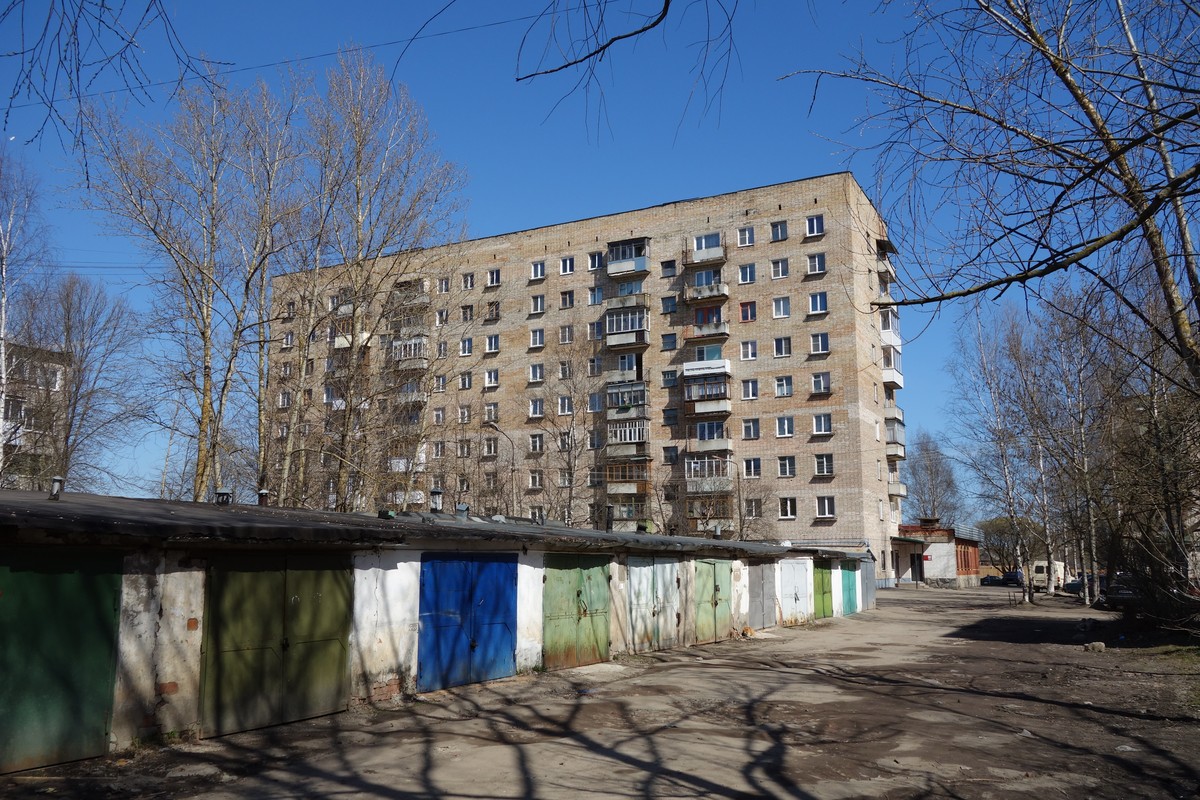 Великий Новгород, Улица Ломоносова, 24 / Улица Попова, 1