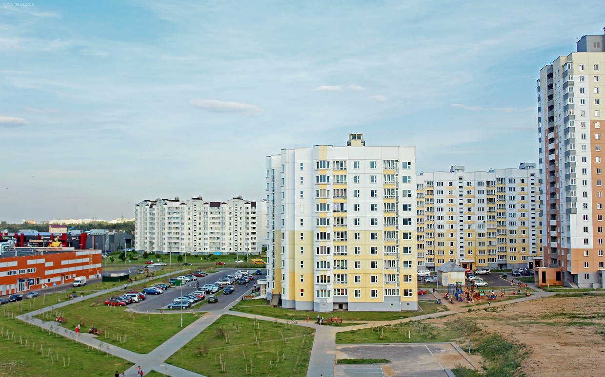 Минск, Налибокская улица, 1; Улица Алеся Гаруна, 25; Улица Колесникова, 37; Улица Колесникова, 35