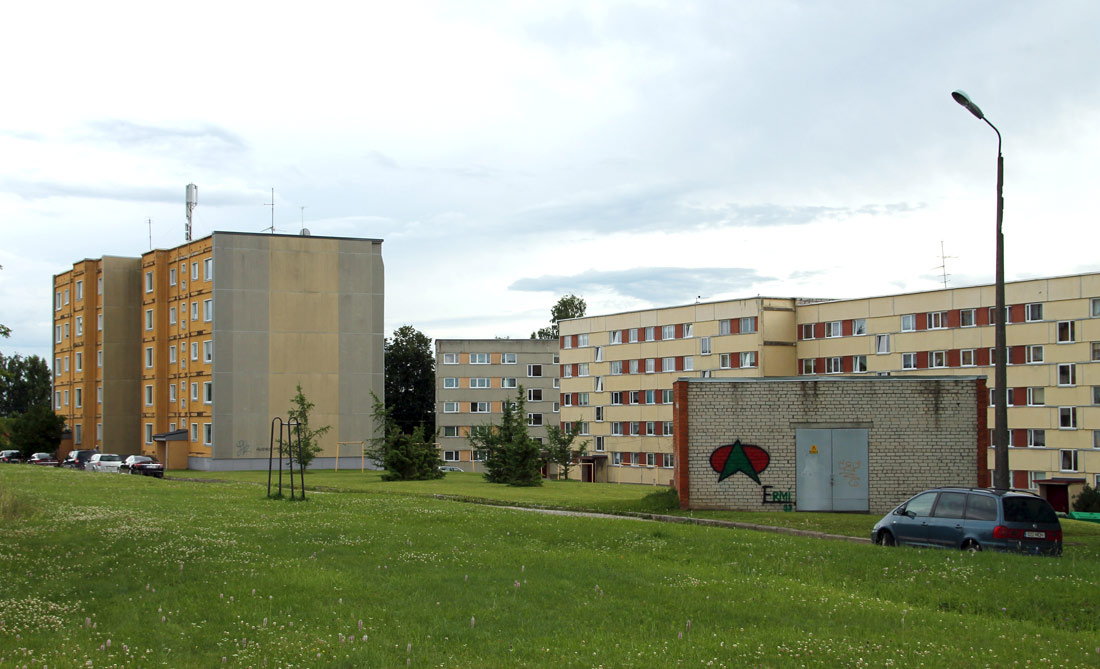 Йыгева, Kivi, 5; Kivi, 3; Kivi, 2; Aia, 29a