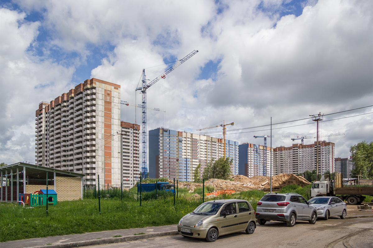 Казань, Улица Виктора Сажинова, 6 / Улица Тансык, 9; Улица Тансык, 7; Улица Тансык, 5