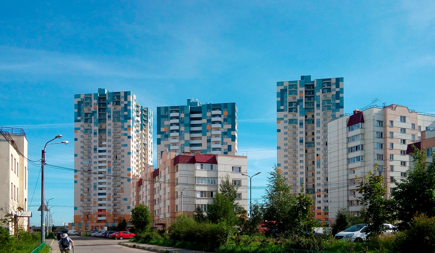 Санкт-Петербург, Тихоокеанская улица, 10 корп. 1; Тихоокеанская улица, 12 корп. 1; Тихоокеанская улица, 14 корп. 1