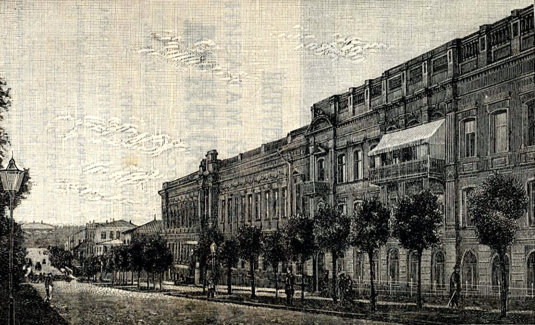 Одесса, Вулиця Жуковського, 13; Вулиця Жуковського, 11 / Польська вулиця, 20а. Одесса — Архитектура в изобразительном искусстве