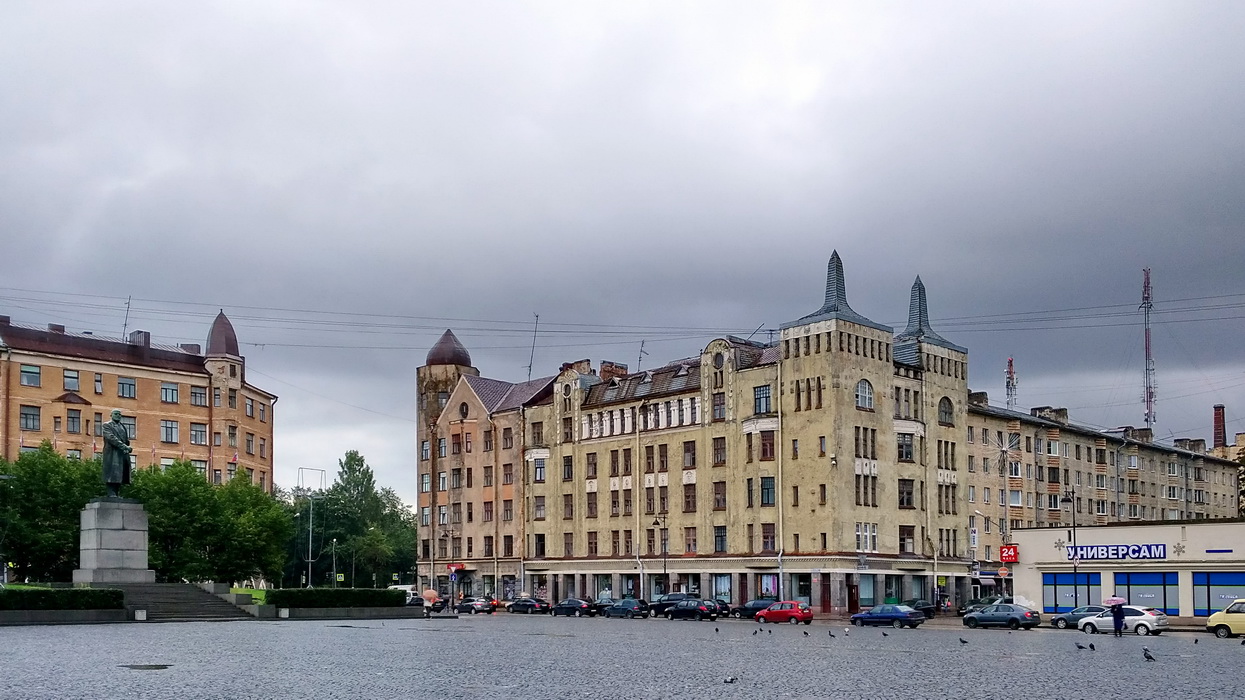 Vyborg, Проспект Суворова, 25; Ленинградское шоссе, 1; Северная улица, 12