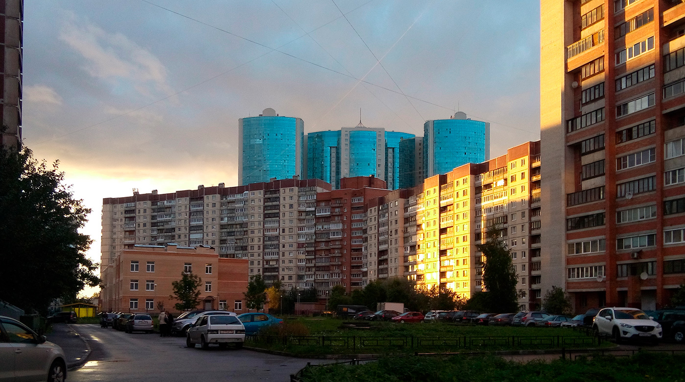 Saint Petersburg, Рыбацкий проспект, 1; Рыбацкий проспект, 3; Рыбацкий проспект, 5 корп. 1; Рыбацкий проспект, 7 корп. 2; Проспект Обуховской Обороны, 138 корп. 2