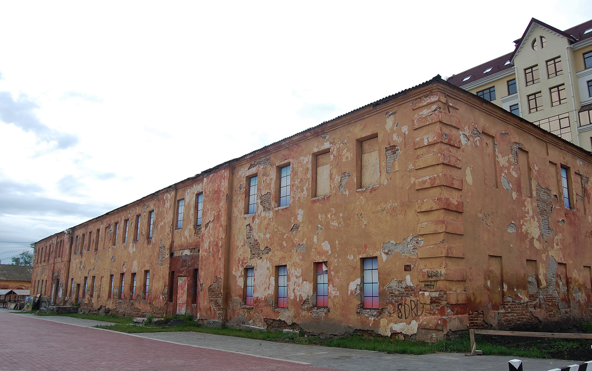 Омск, Партизанская улица, 5А Казарма дисциплинарных рот