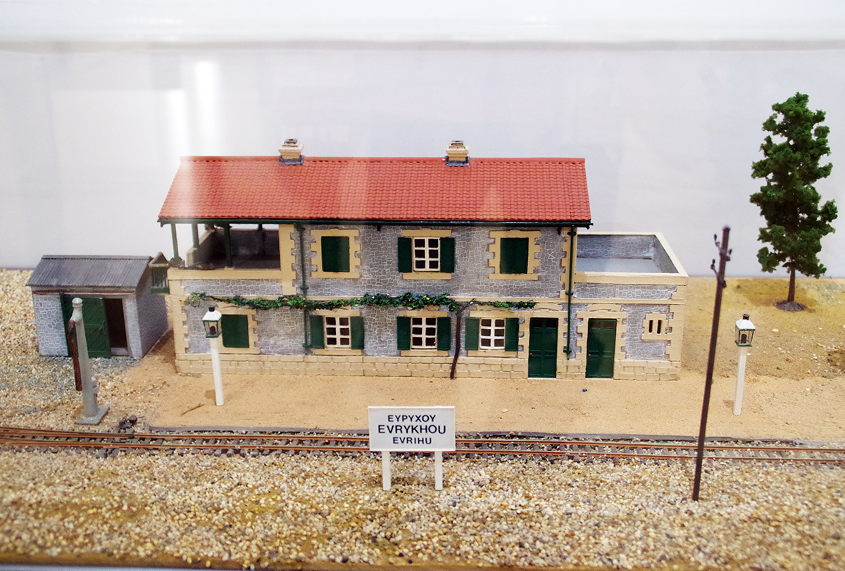 Эвриху, Evrichou railway station. Макеты