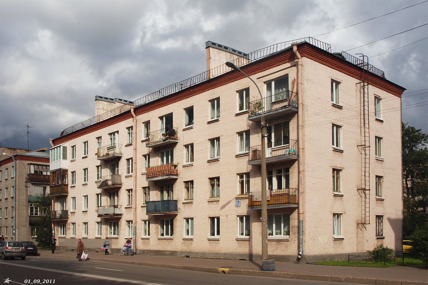 Санкт-Петербург, Улица Пограничника Гарькавого, 18 корп. 1