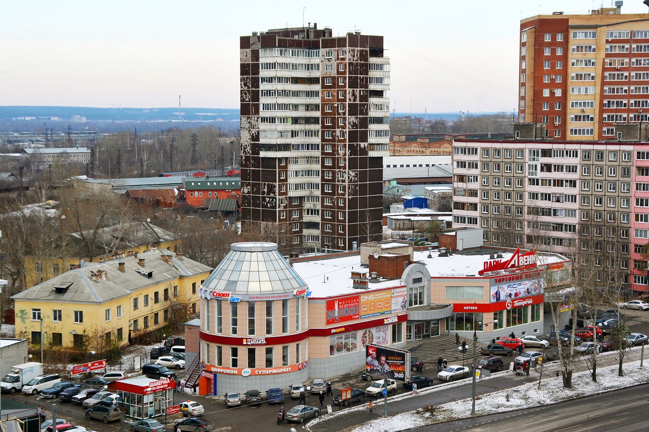 Пермь, Вокзальная улица, 78; Вокзальная улица, 80; Парковый проспект, 23; Улица Строителей, 48; Парковый проспект, 25А