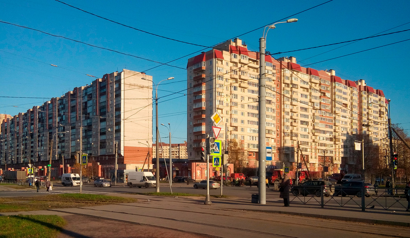 Санкт-Петербург, Прибрежная улица, 4; Шлиссельбургский проспект, 24 корп. 1