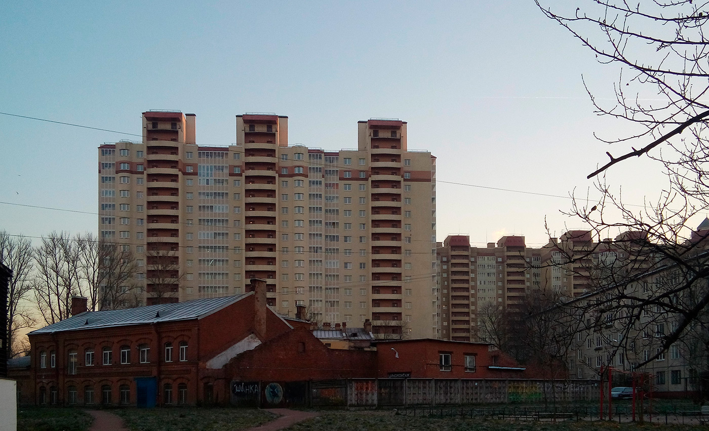 Санкт-Петербург, Ново-Александровская улица, 3А; Ново-Александровская улица, 14 лит. Б