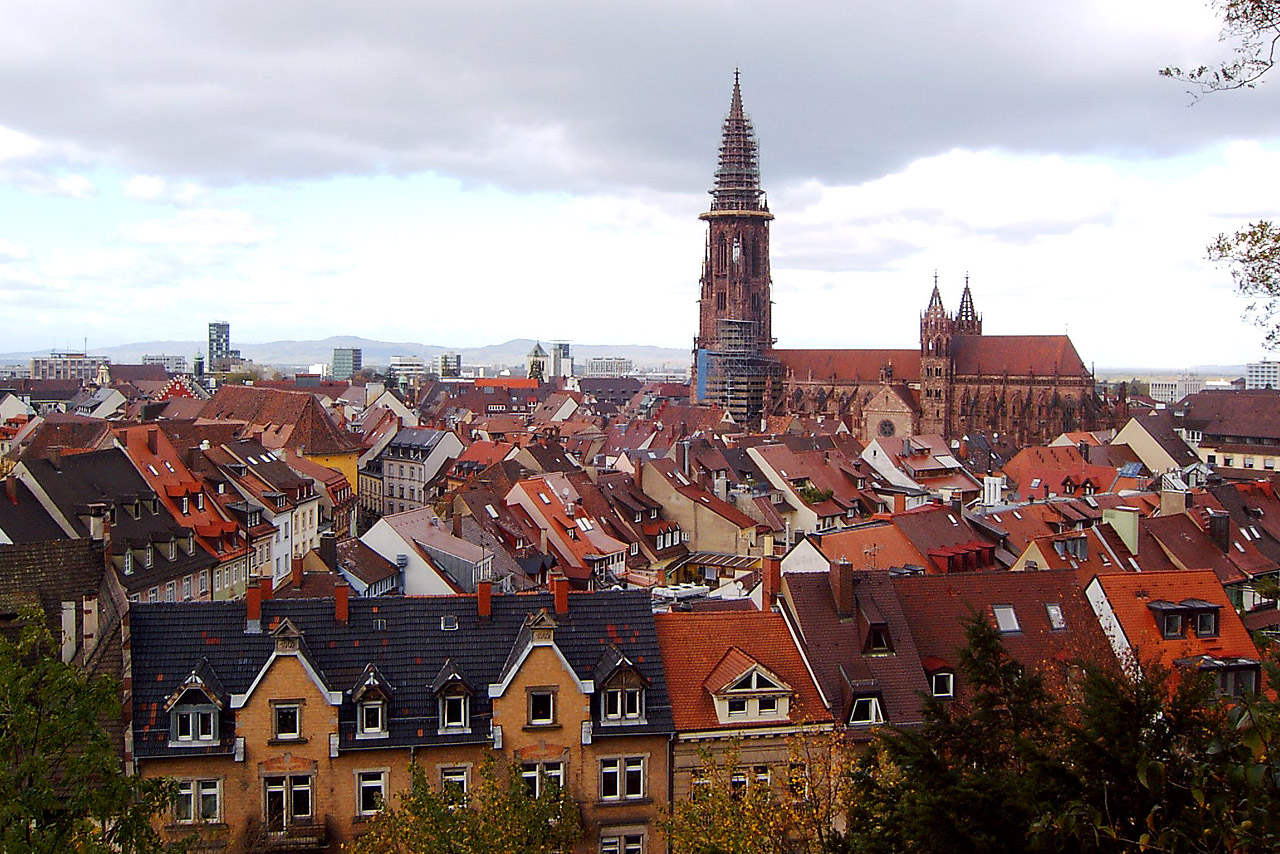 Фрайбург-в-Брайсгау, Münsterplatz, 6. Фрайбург-в-Брайсгау — Панорамы