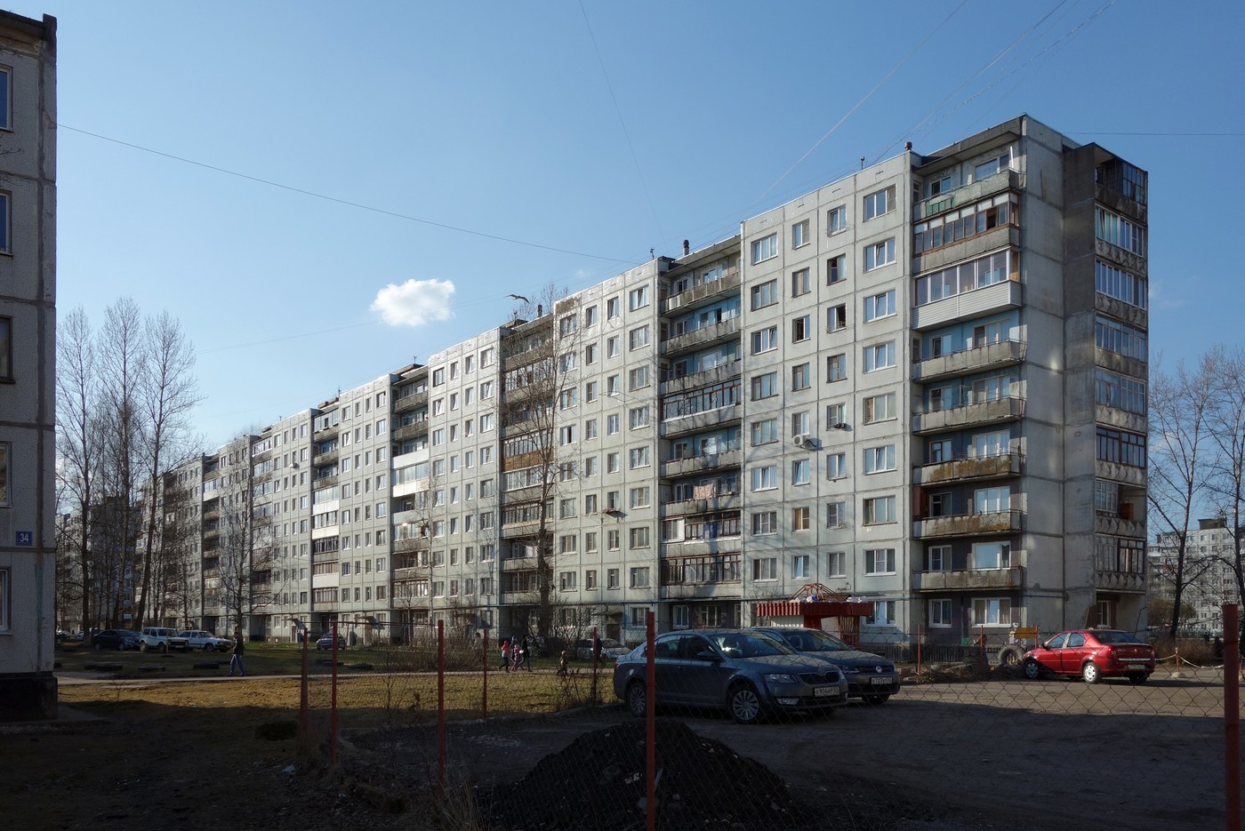 Великий Новгород, Улица Попова, 13 корп. 1