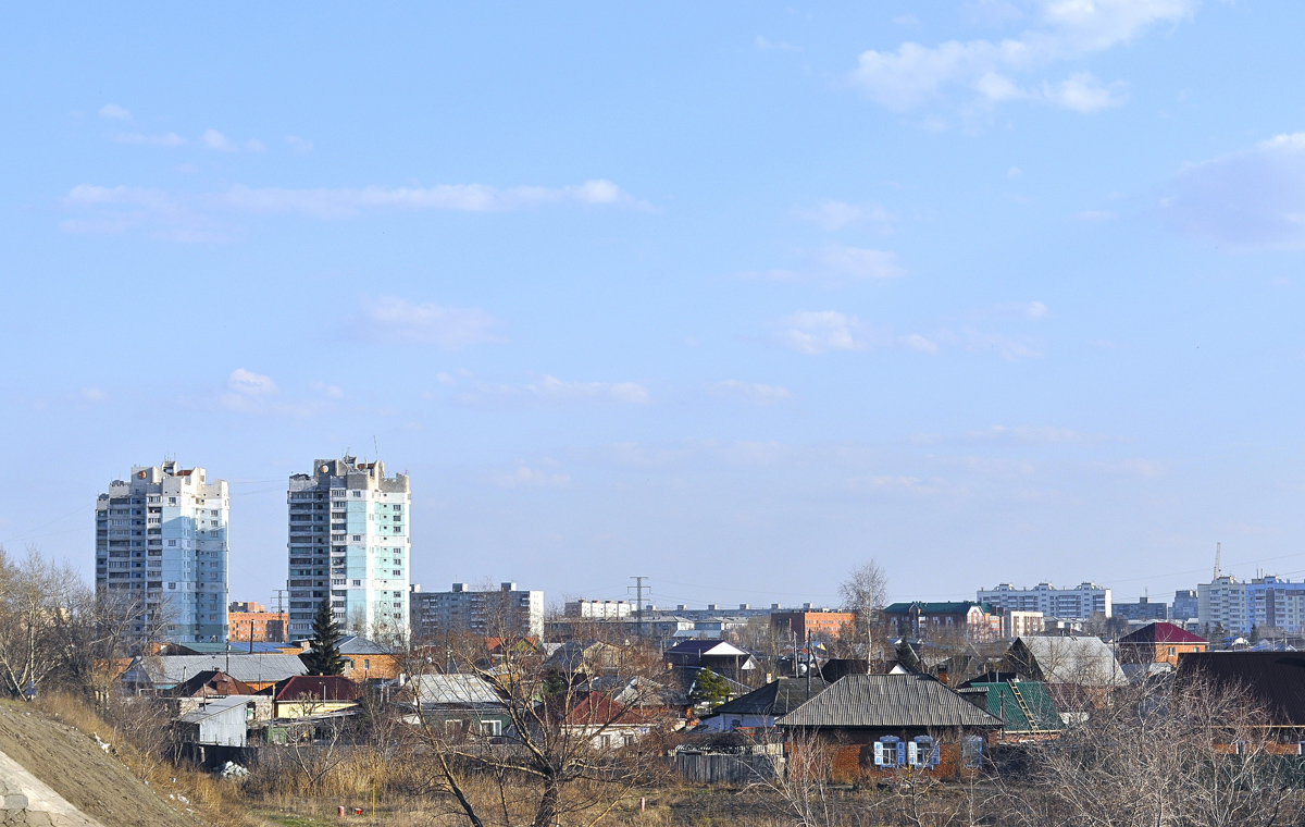 Омск, Улица Вострецова, 4; Машиностроительная улица, 7; Машиностроительная улица, 5. Омск — Панорамы