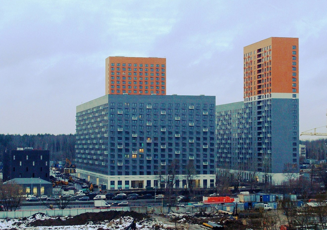 Moscow, Боровское шоссе, 2А корп. 2; Боровское шоссе, 2А корп. 1