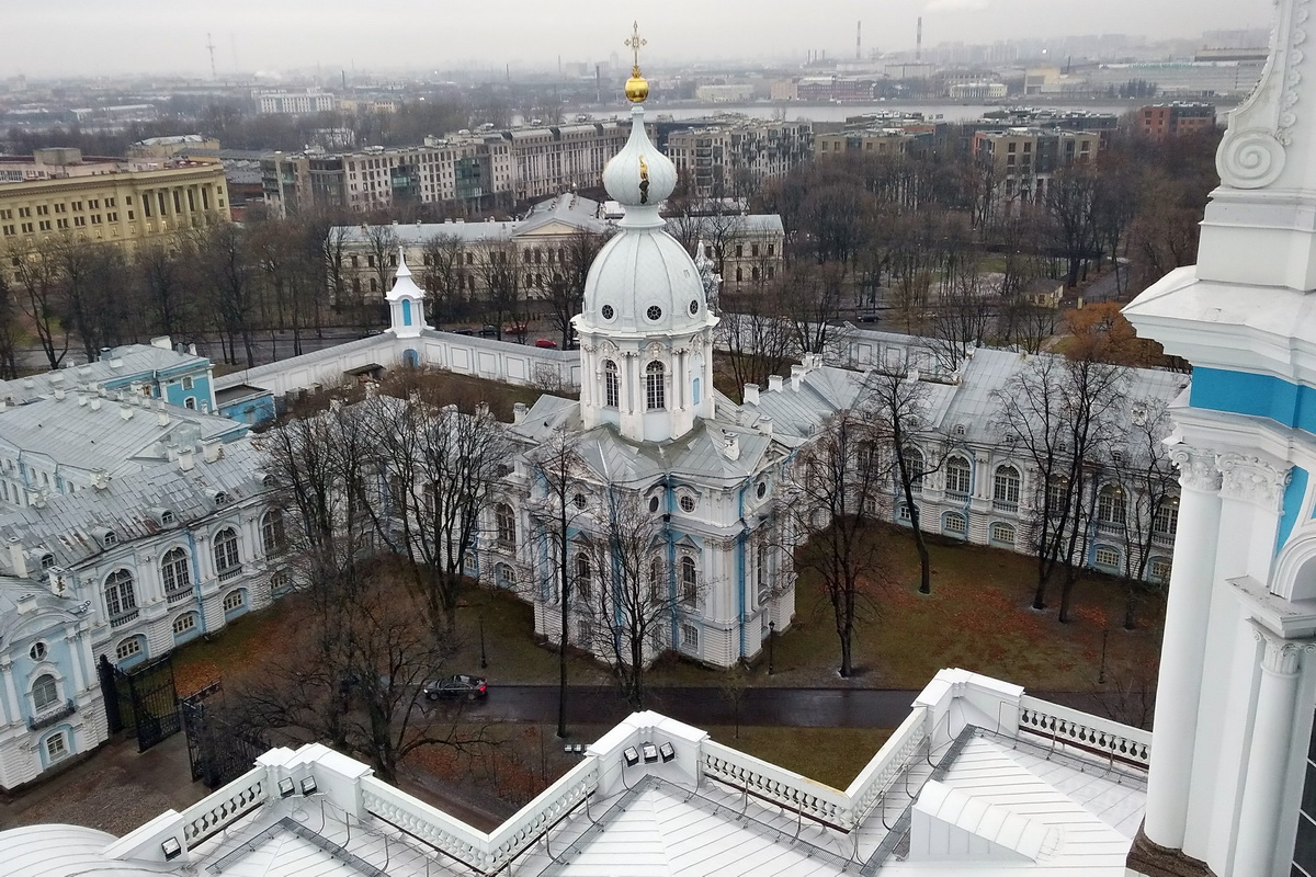 Санкт-Петербург, Смольный проезд, 1 лит. Б (северо-западная башня). Санкт-Петербург — Панорамы