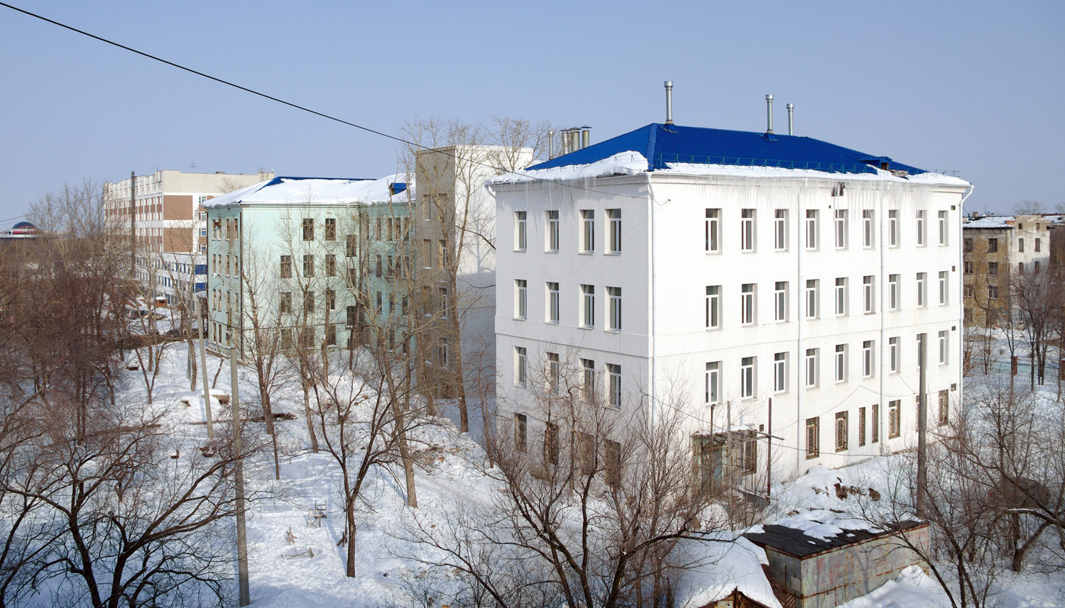Новокуйбышевск, Улица Пирогова, 1 (поликлиника)