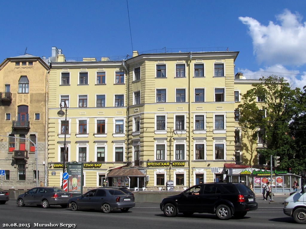 Санкт-Пецярбург, Кронверкский проспект, 13 / Крестьянский переулок, 2