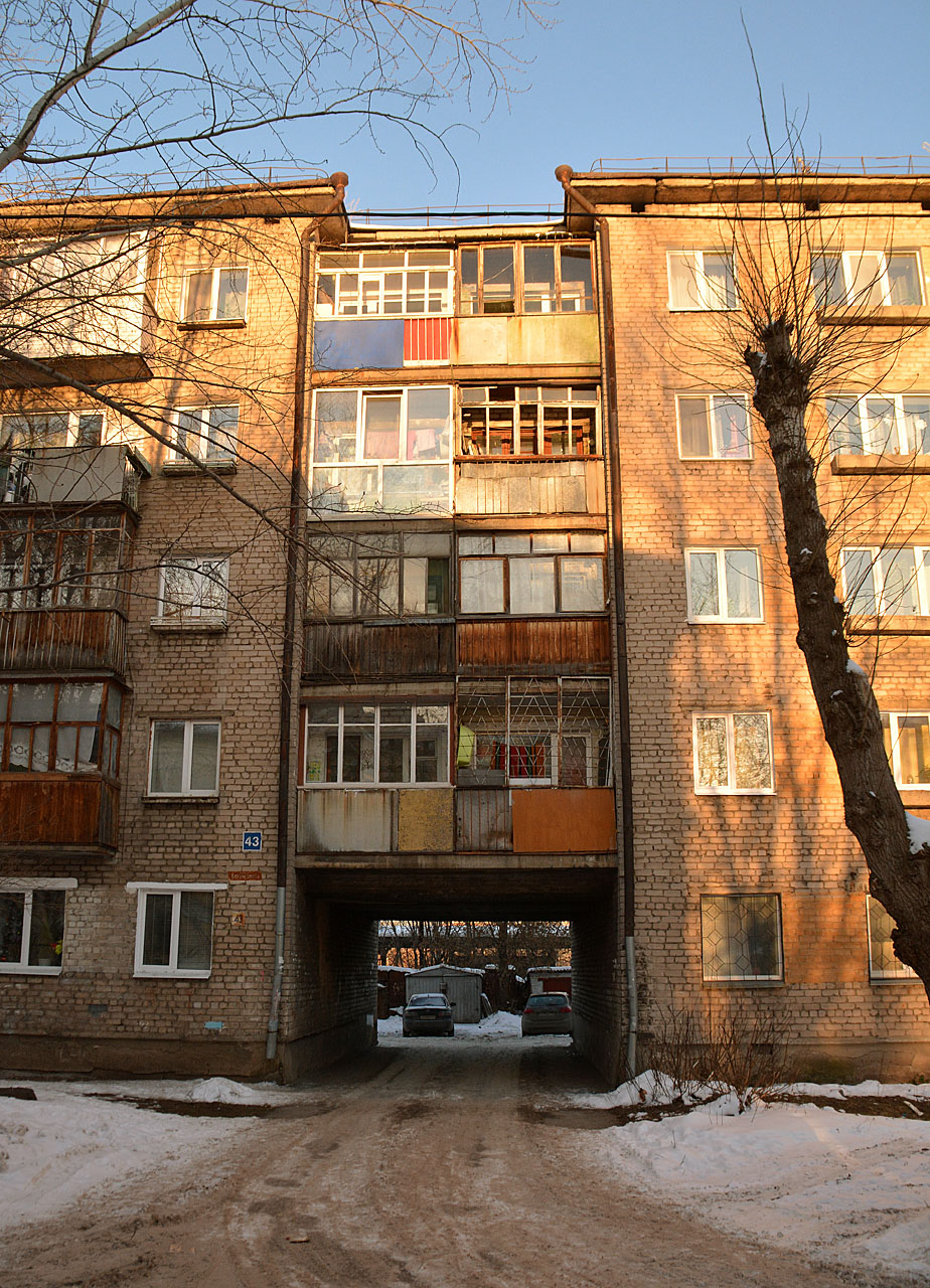 Пермь, Улица Барамзиной, 43; Улица Барамзиной, 45