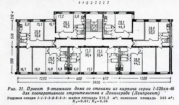 Серия 1-528КП — Планировки