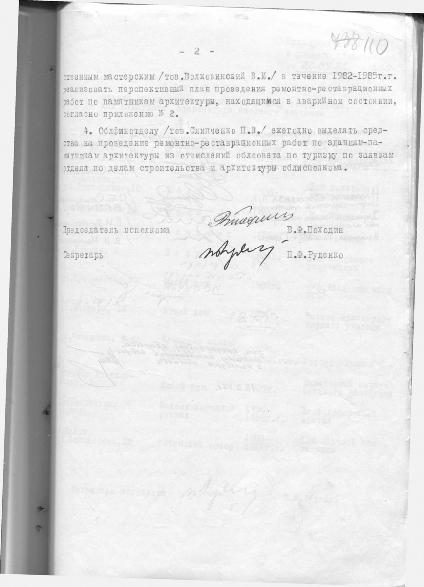 Одесса — Материалы по охране культурного наследия (Одесса и Одесская область)