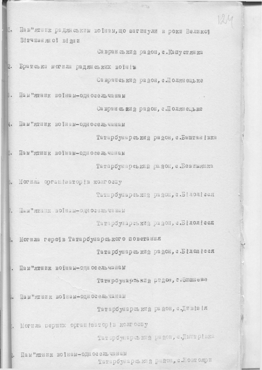Одесса — Материалы по охране культурного наследия (Одесса и Одесская область)