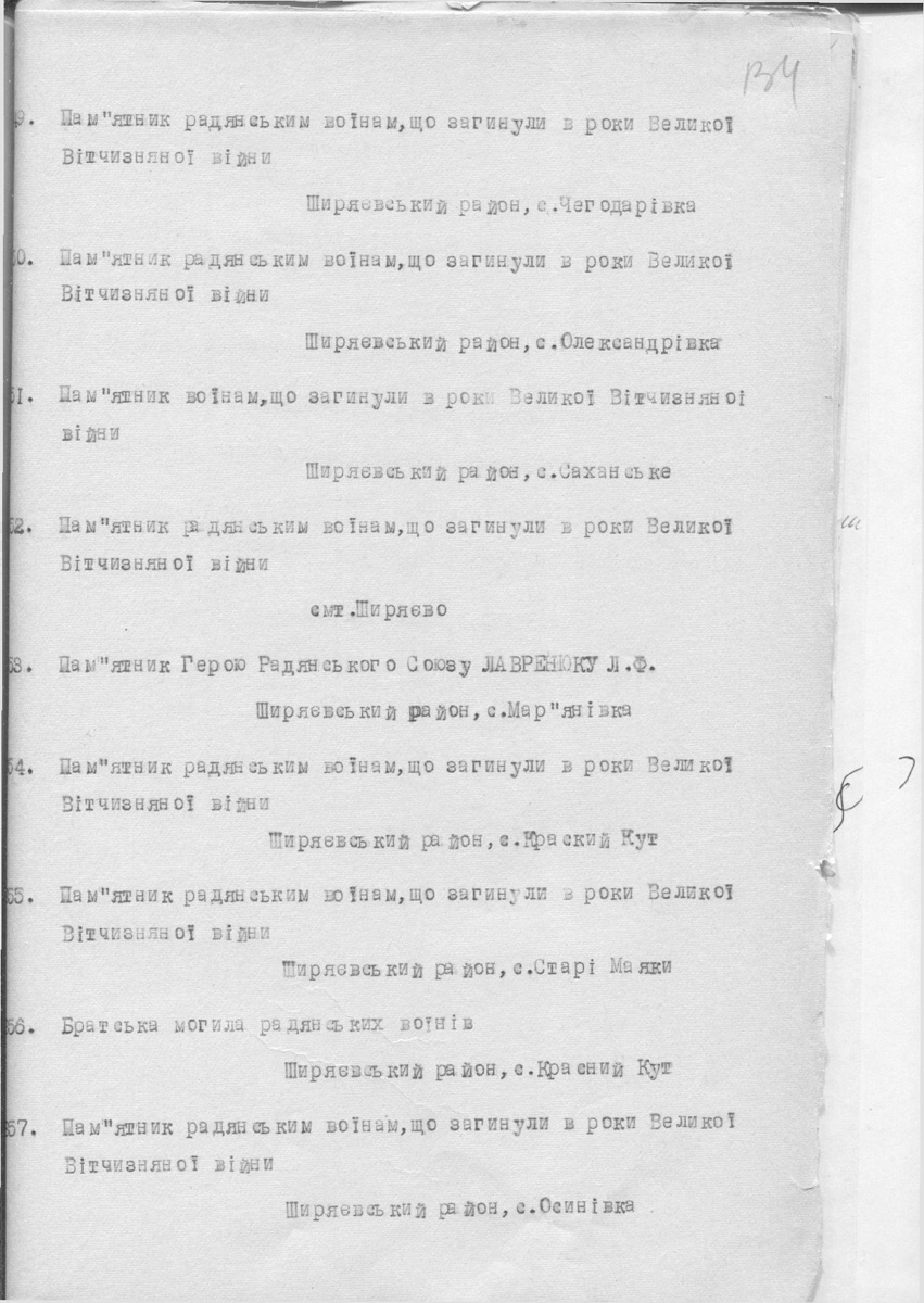 Одесса — Материалы по охране культурного наследия (Одесса и Одесская область)