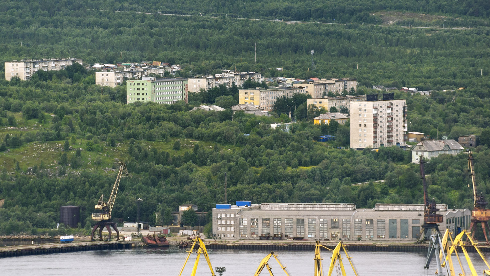 Мурманск, Охотничий переулок, 19; Охотничий переулок, 4; Судоремонтная улица