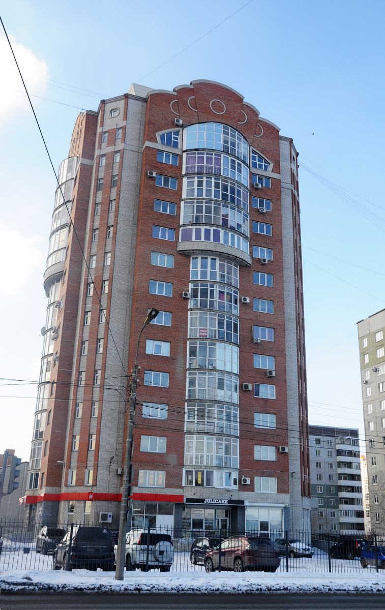 Омск, Омская улица, 127 корп. 1 / улица Богдана Хмельницкого, 40 корп. 1