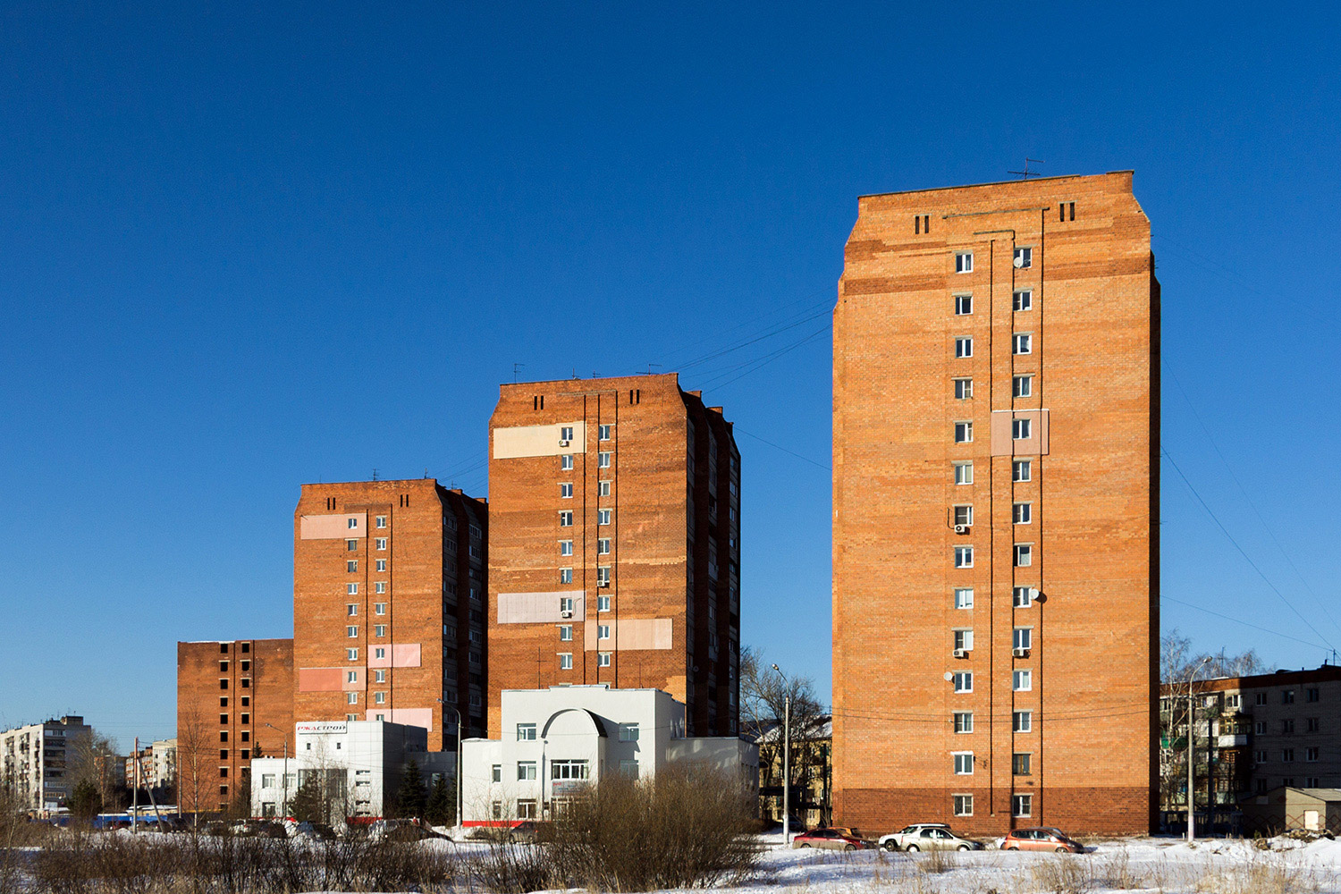Nizhny Novgorod, Архангельская улица, 18; Архангельская улица, 16; Архангельская улица, 14; Архангельская улица, 12