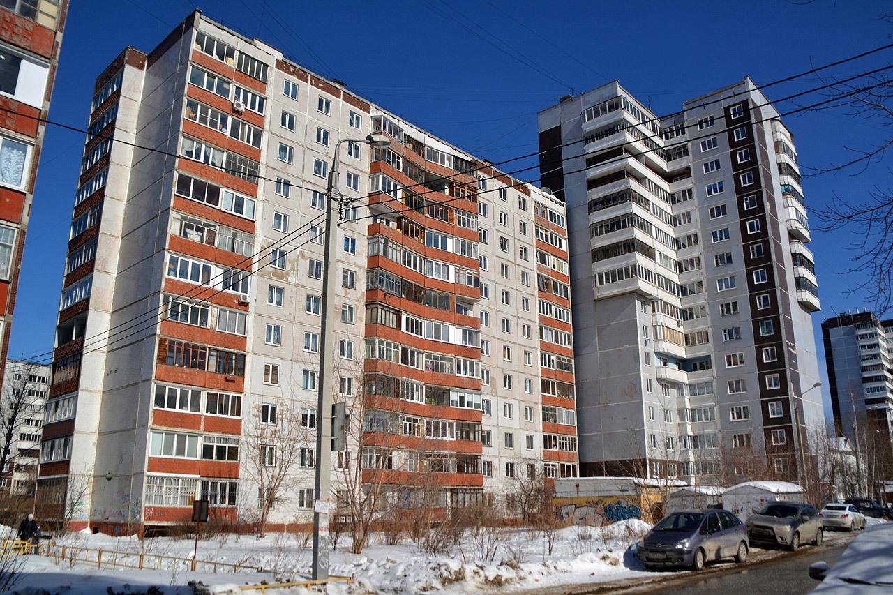 Пермь, Парковый проспект, 14; Парковый проспект, 12