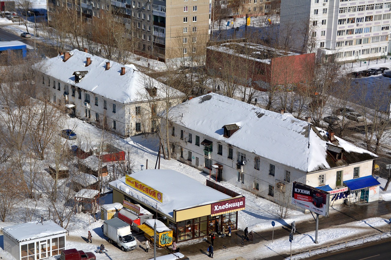 Пермь, 1-я Рыночная улица, 1; 1-я Рыночная улица, 2; 1-я Рыночная улица, 2В
