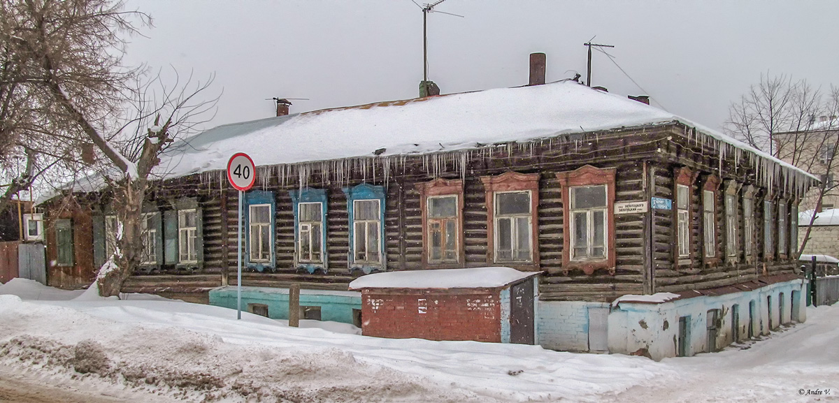 Уфа, Улица Бориса Домашникова, 25 / Улица Запотоцкого, 36
