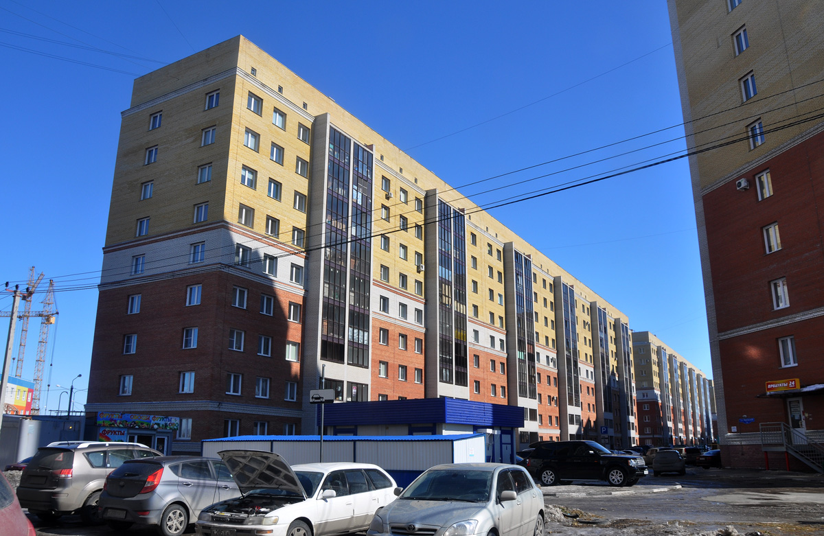 Omsk, Улица Крупской, 14/1*; Улица Крупской, 14 корп. 1