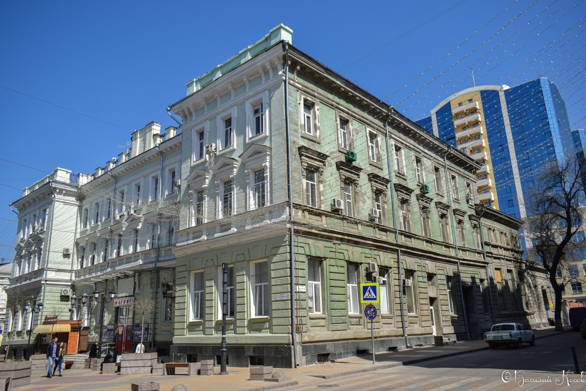 Ростов-на-Дону, переулок Соборный, 24 / улица Серафимовича, 67
