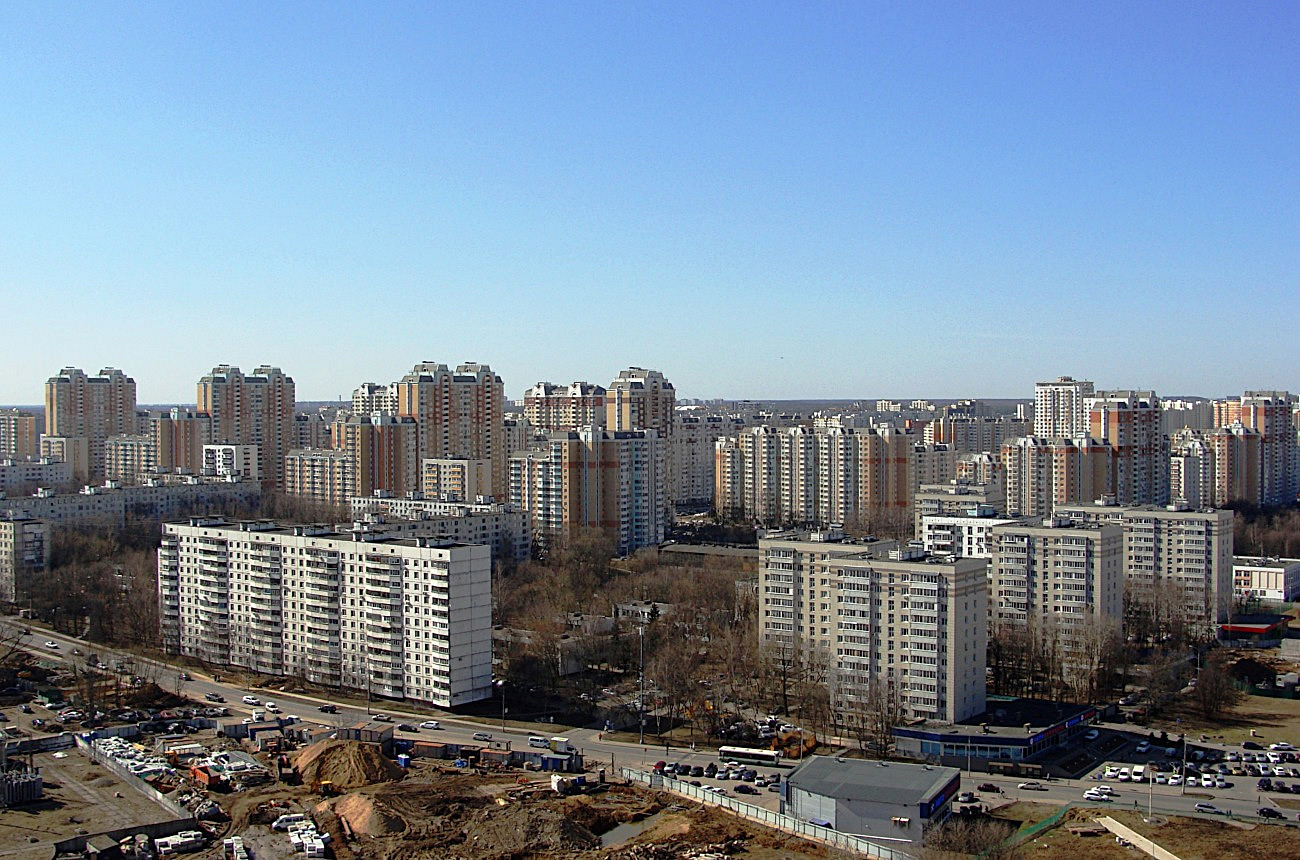 Москва, Улица 50 лет Октября, 29. Москва — Панорамы