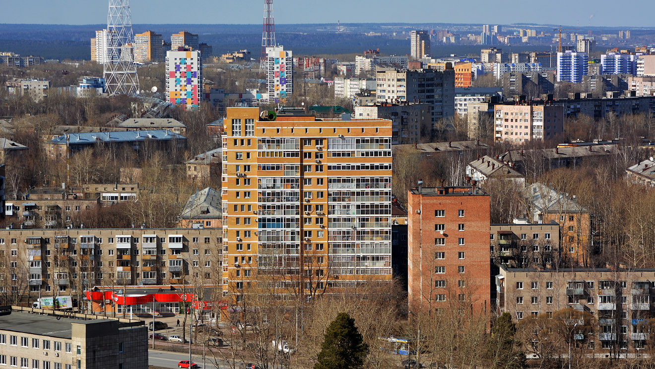 Пермь, Бульвар Гагарина, 113Б; Бульвар Гагарина, 113. Пермь — Панорамы